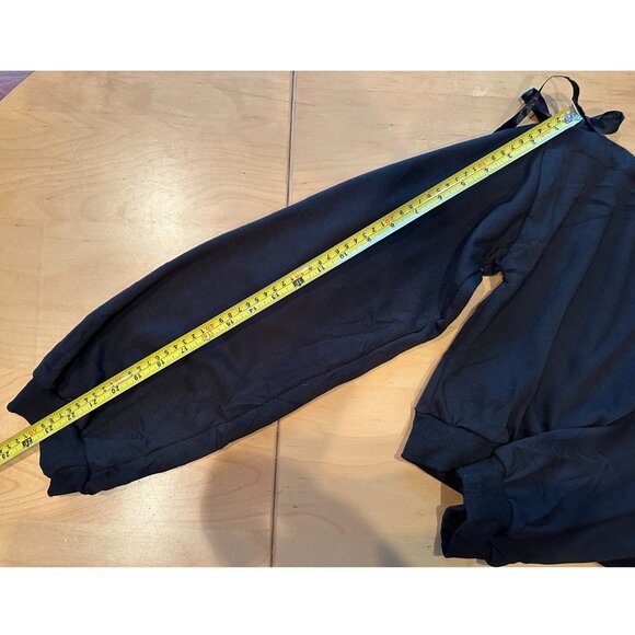 Cat Ear Hoodie Off Shoulder Crop Top Long Sleeve Pullover Sweatshirt ASIAN SIZE - Picture 11 of 16